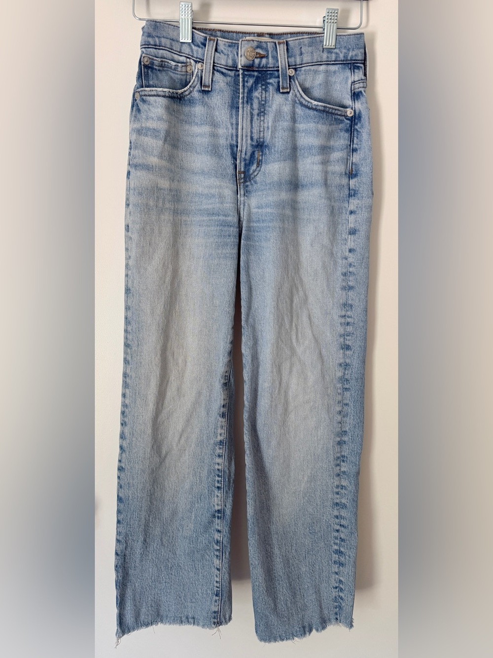 Madewell The Perfect Vintage Wide-Leg Crop Jean Size 24